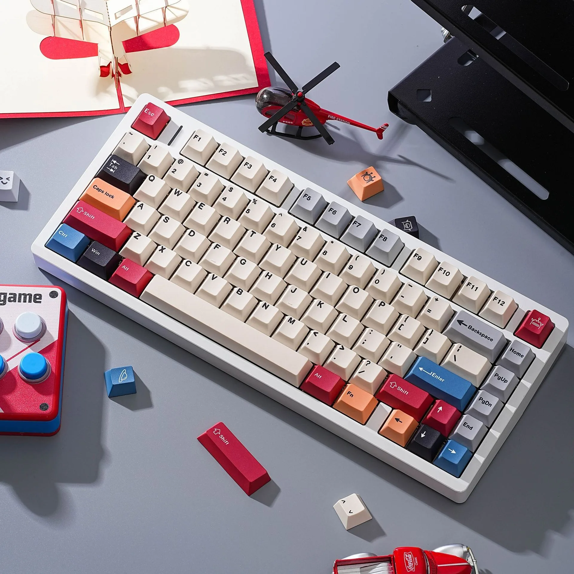 Mechanical Keyboard GMK Clone Keycaps 7U Space ISO Enter Abnt2 Korean Russian Spanish French German UK Cherry Profile PBT Keycap