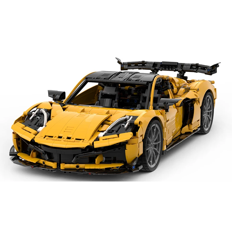 Striking Coustom MOC-216686 Technical New ZR1 Roadster Racing 42172 Coupe Model Building Block Puzzle Kid DIY Toy Christmas Gift