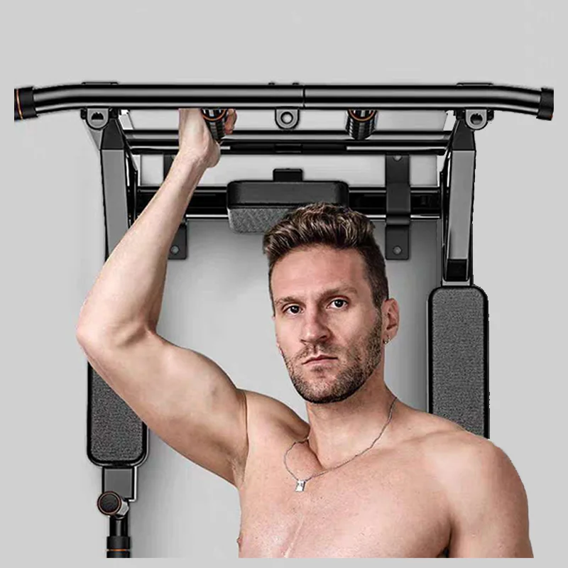 Pull Up Bar Indoor At Home Gym Chin Up Bar Horizontal  Power Ropes Slings Training Fitness Equipment Sport