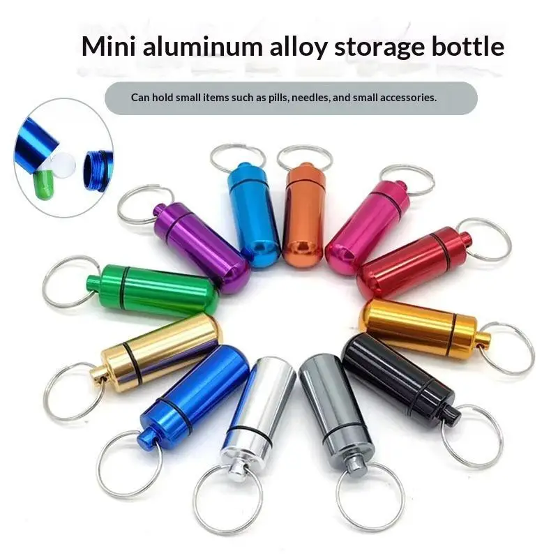 Aluminium-Aufbewahrungssets für den Haushalt mit Teleskoplöffel, wasserdichter Flaschenverschluss, versiegeltem Schlüsselanhänger-Behälter – Detail 1