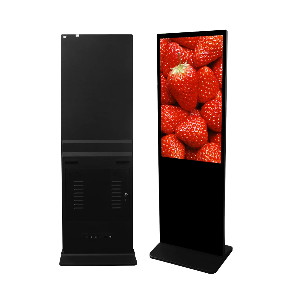 55 inch indoor lcd display affiliate marketing touch screen digital advertising screens