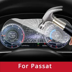 Tempered Glass Film For Passat B8 2018 2019 2020 12.3 Inch Car LCD Instrument Screen Protector Auto Interior Accessories