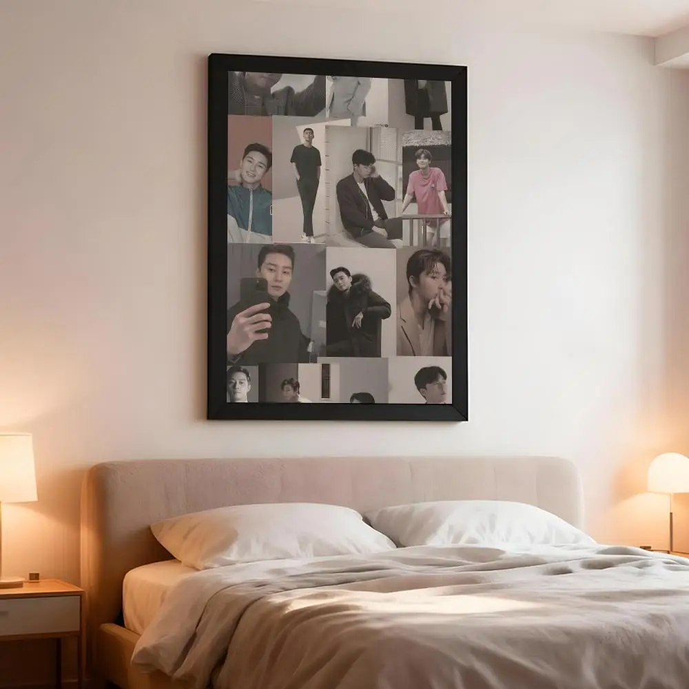 actor celebrity P-Park Seo Joon Poster Artistic Instant Peel-Off Wall Decor Atmosphere Setter for Bedside & Shared Room