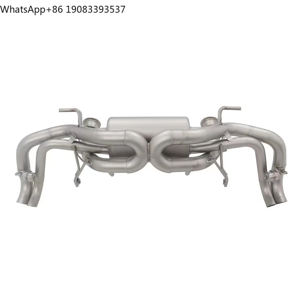 

Stainless Steel Performance Exhaust for AUDI R8 V10 5.2 Valve Catback Exhaust