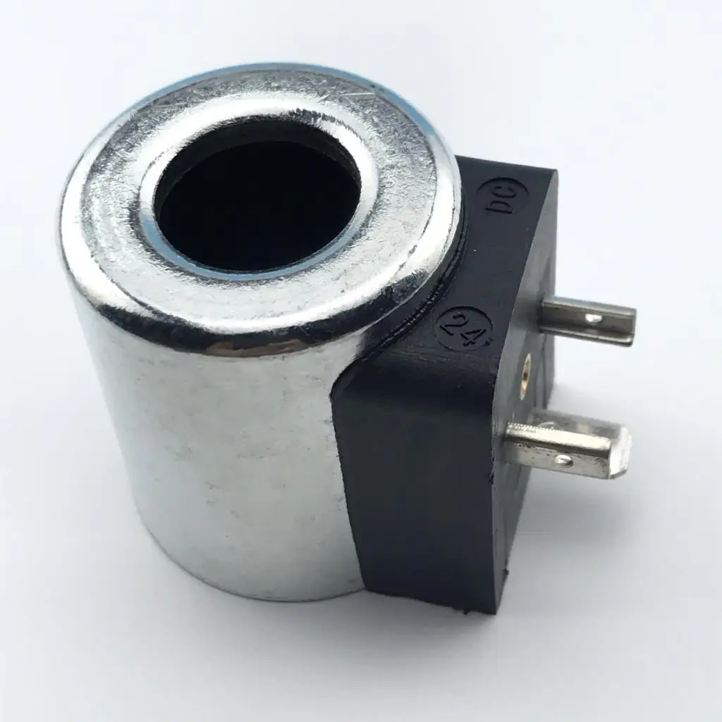 

For Longgong Solenoid valve coil Hydraulic pump 24V 12V Aperture 18 High 40 Excavator solenoid valve