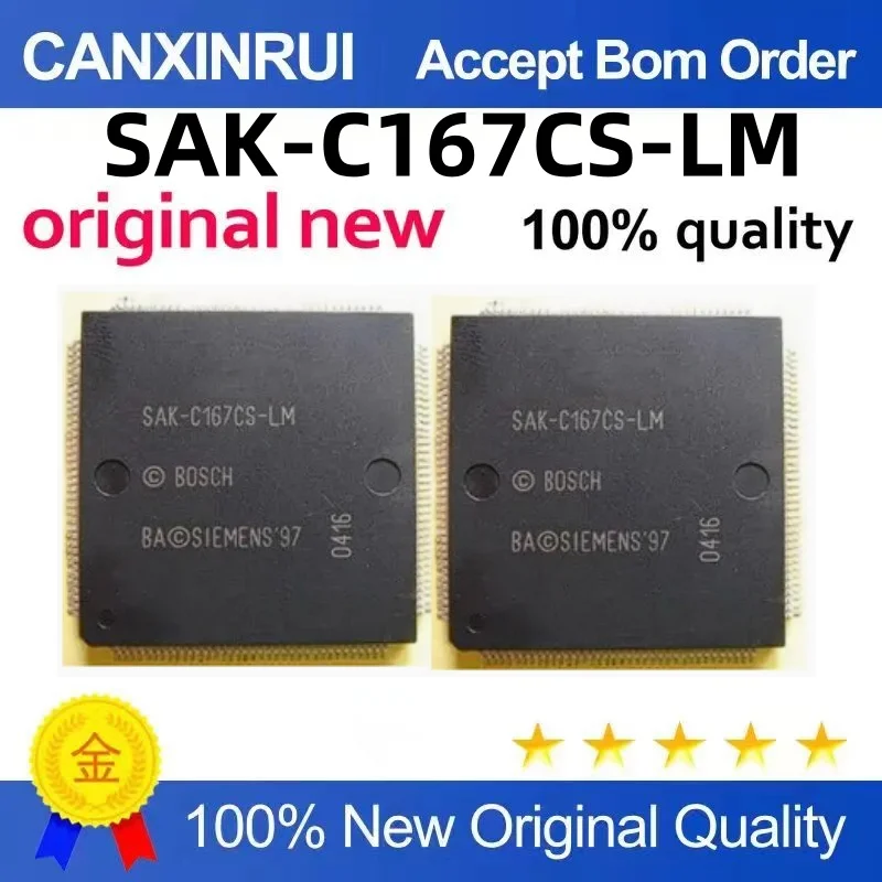 SAK-C167CS-LM is a commonly used vulnerable CPU chip for automotive computer boards