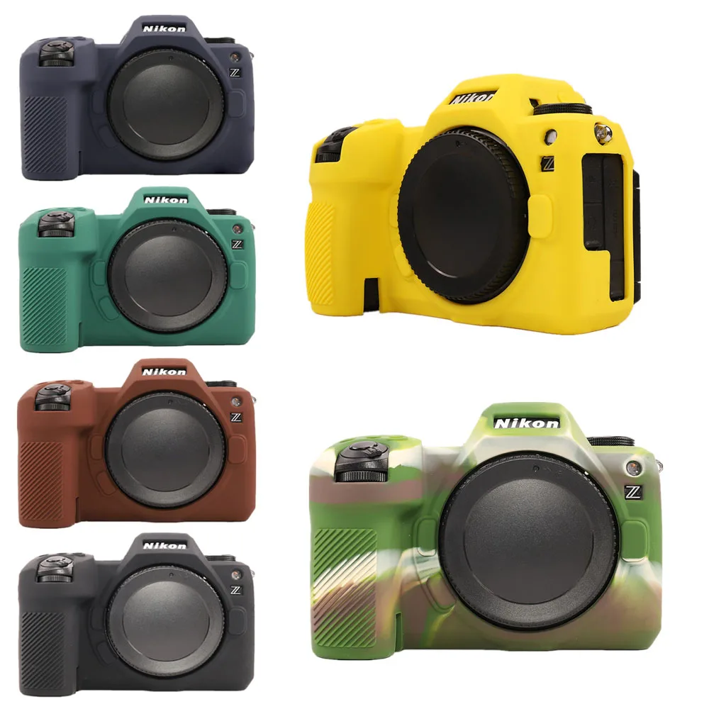 Silicone Case For Nikon Z6III  Skin Armor Protector Body Cover Z6 III Z63 Camera Bag