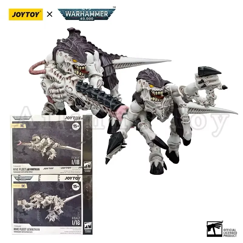 JOYTOY 1/18 Action Figures 40K The Horus Heresy Tyranids Hive Fleet Warmaster Horus Lieutenant Titus Anime Model For Gift