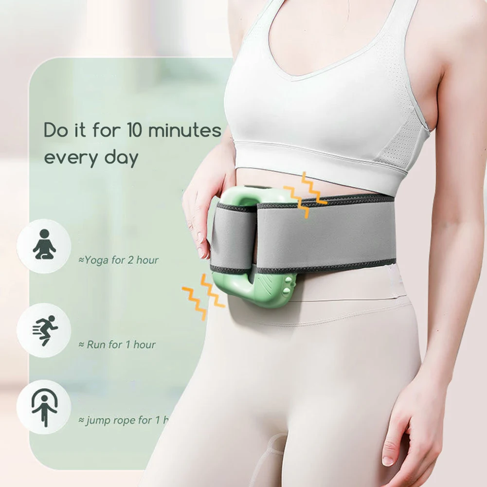 High-Intensity Fascia Rings Massager Cordless Mini With Belt Portable Deep Tissue Adjustables Vibration Massagers For Women