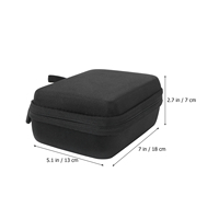 Hunting Camera Storage Pouch EVA Zipper Case Portable Organizer for USB Cables Outdoor Travel Digital Accessories Waterproof