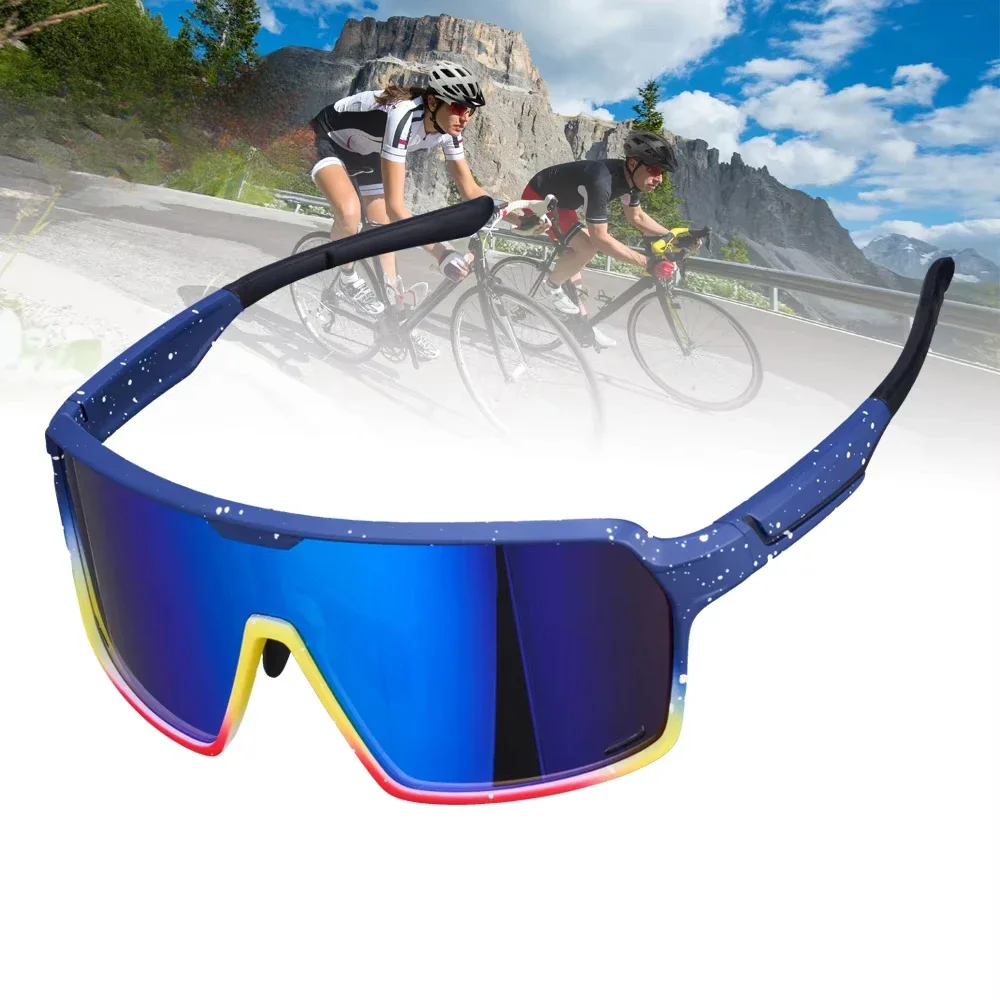 

Full Frame PC Lens Sports Sunglasses Skateboarding Mountaineering Running Cycling Glasses For Unisex