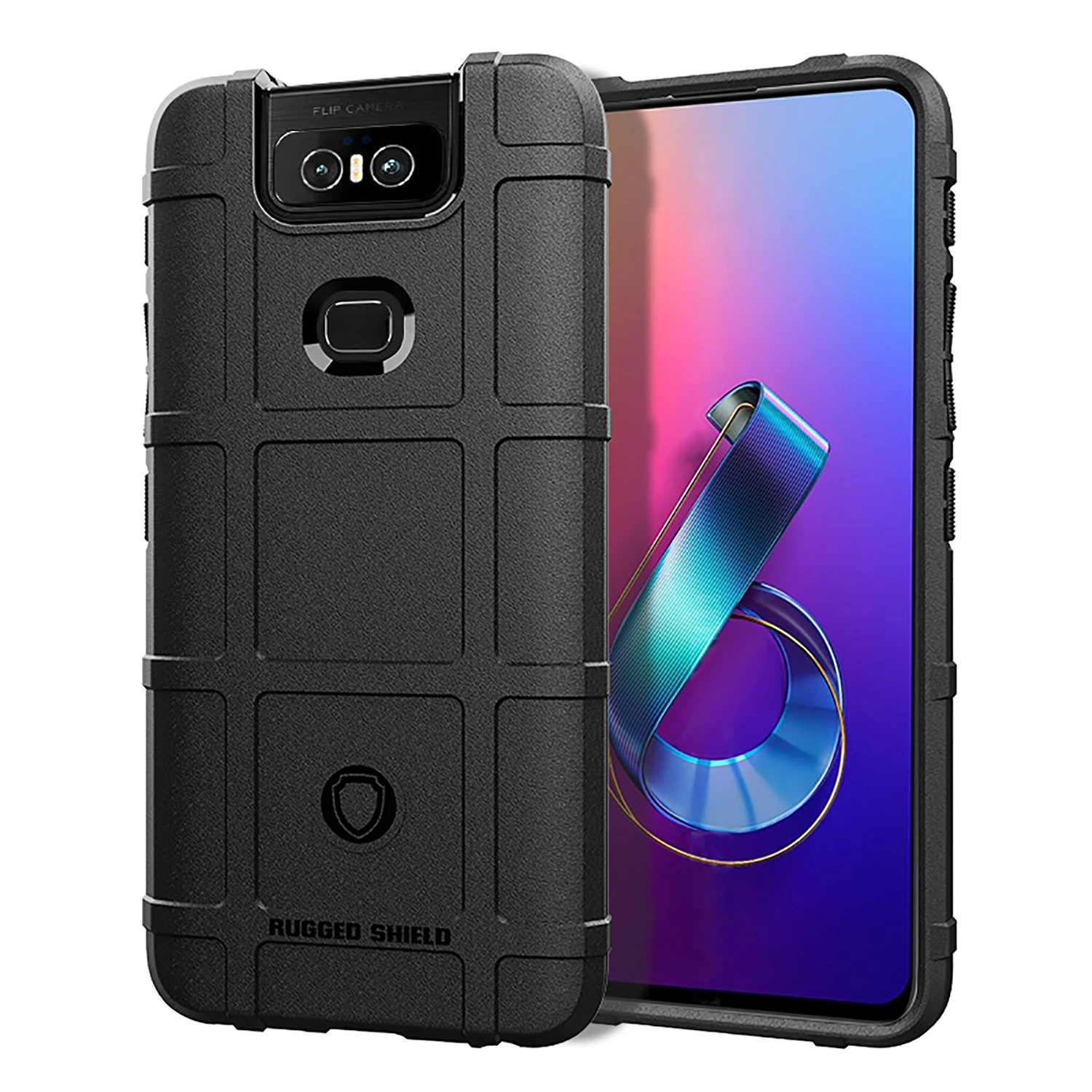 Rubber Case for Zenfone 6 6Z ZS630KL Shockproof Armor Shield Phone Cover for Asus zs630kl zenfone 6z 6 Soft Matte Phone Cases