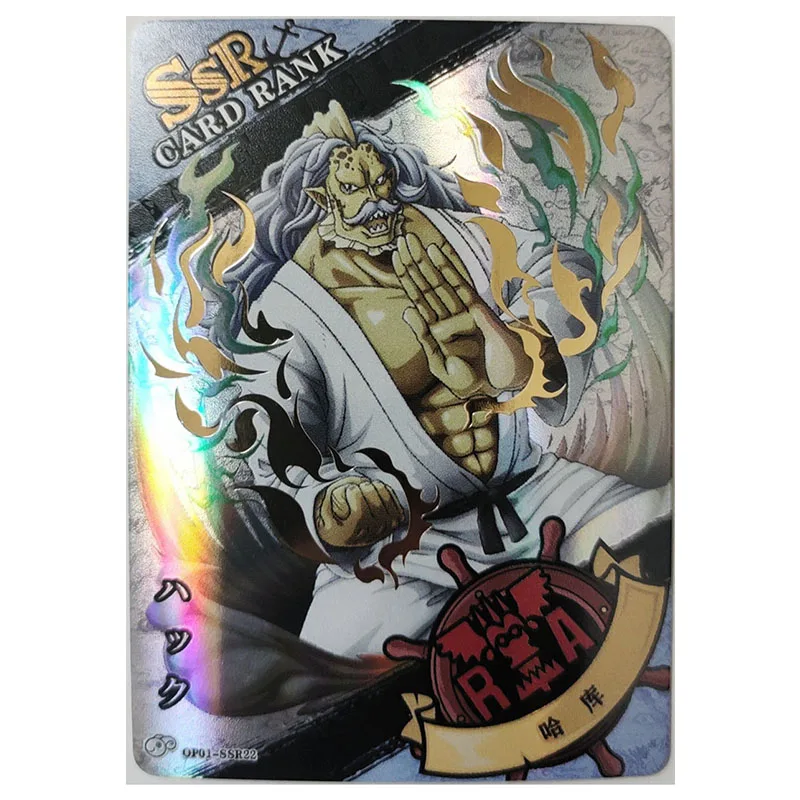 Anime ONE PIECE Rare Foil Stamping SSR Game Cards Luffy Rayleigh Zoro Kuzan Nami Toys for boys Collectible Card Birthday Present