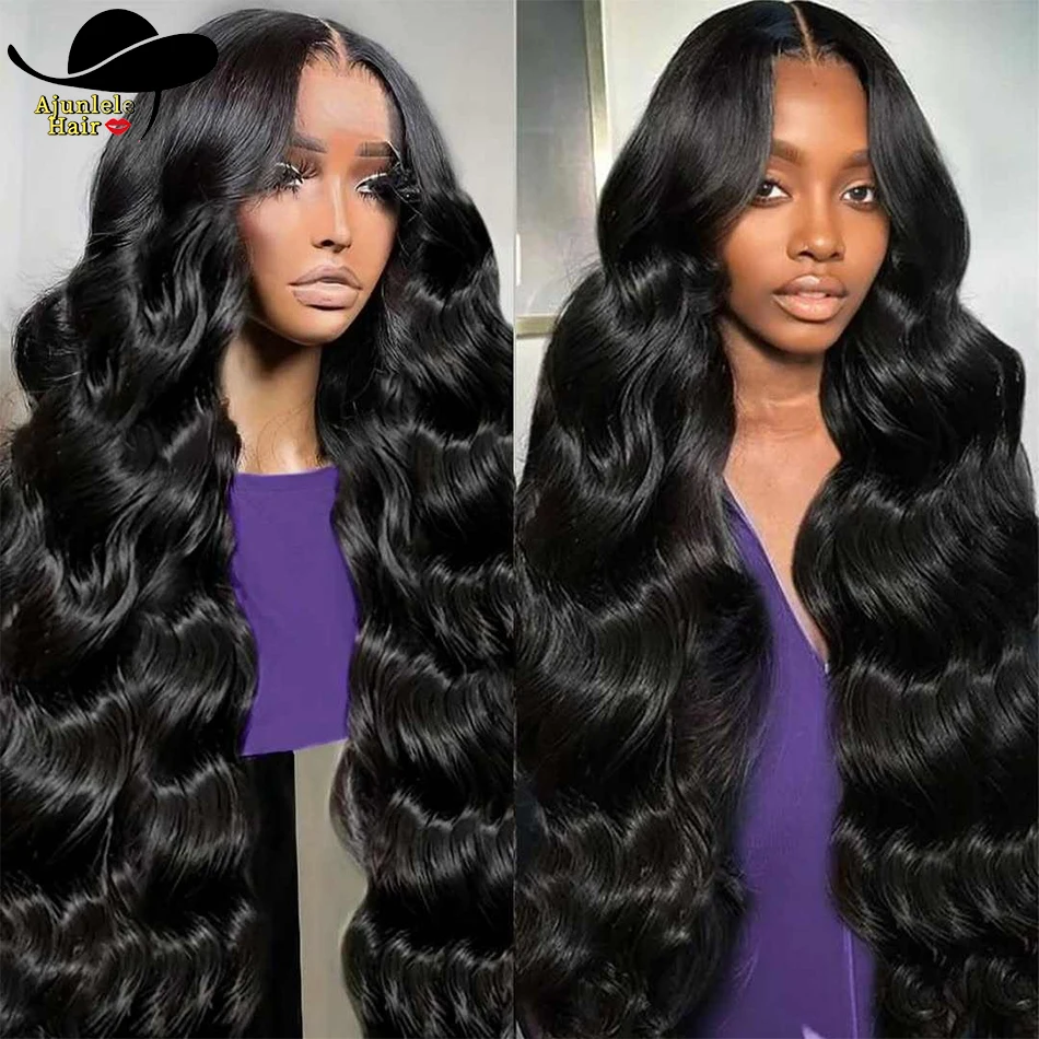 

Malaysian 13X4 Body Wave Transparent Lace Front Wigs HD Lace Frontal Wig 4x4 Lace Closure Wigs Human Hair Wigs Natural Color