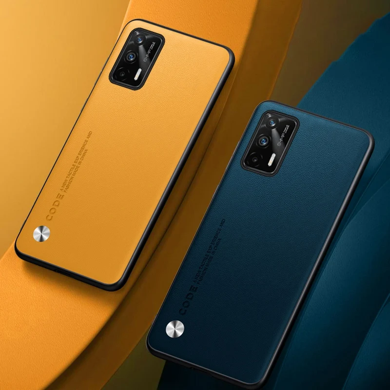 حافظة هاتف من الجلد الصناعي لهاتف Realme ، غطاء غير لامع ، حماية من السيليكون ، حافظة هاتف فاخرة ، فلاش ، GT Neo ، 2T ، 5G #2