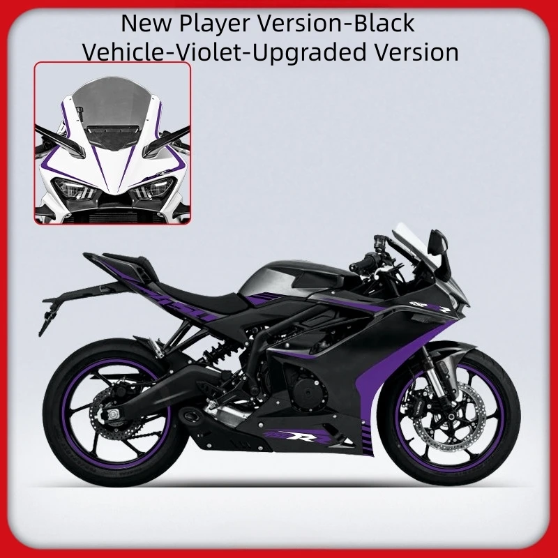 For KOVE 450RR New Player Motorcycle Violet Body Decals PVC Weather‑Resistant Waterproof Surface Protection Mod Accessories
