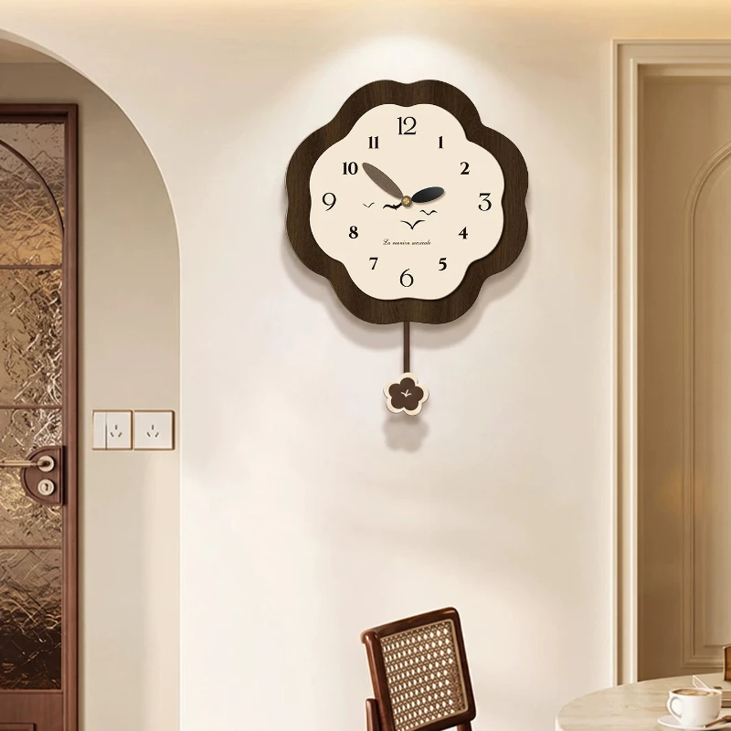 Chinese Style Design Wall Watch Creative Fashion Vintage Minimalist Wall Watch Aesthetic Modern Reloj De Pared Home Decoration