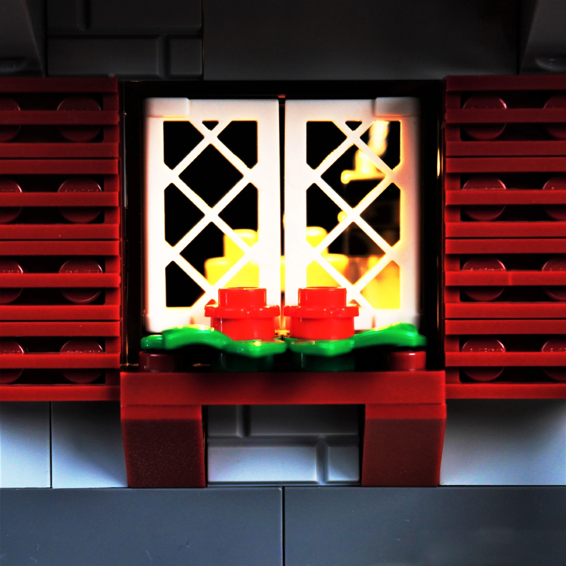 DIY LED Light Kit for 10325 Winter Alpine Lodge Building Blocks Remote-Control Lighting Set (Model Not Included)