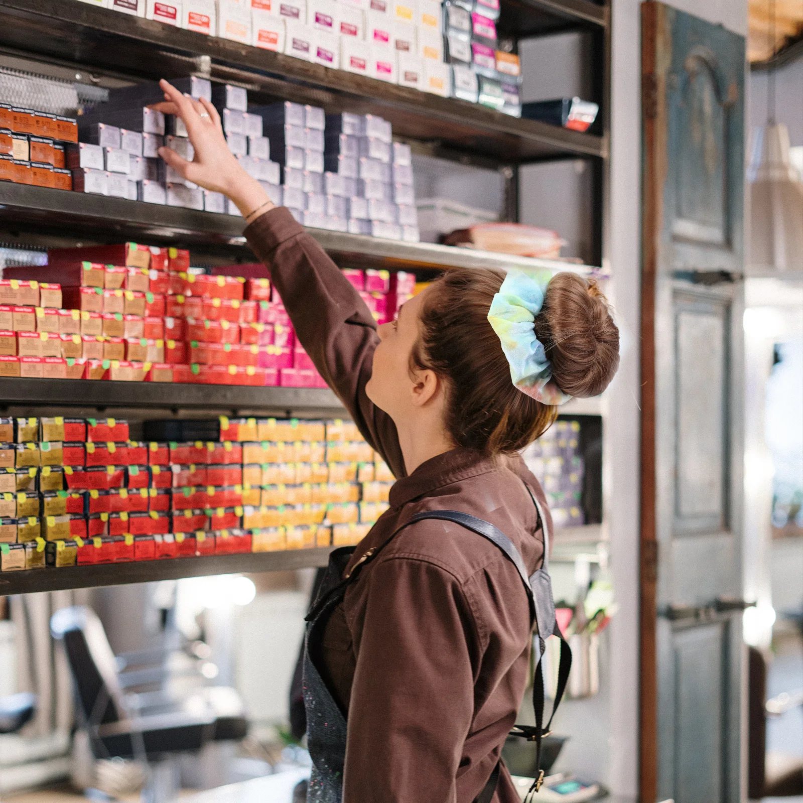 

Резинки для волос, 9 шт., мягкие эластичные веревки для волос с секретным карманом на молнии, идеально подходят для хранения ключей, наличных, ювелирных изделий, держатель для хвоста