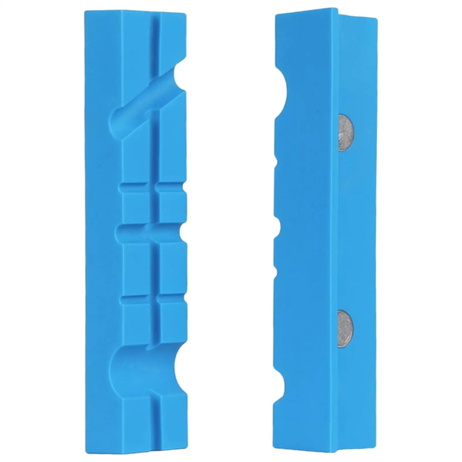 

2x Protector Vise Jaw Pads DIY Making Golf Jewelry Making Protection Plumbing Universal Multipurpose Portable Vice Jaw Covers