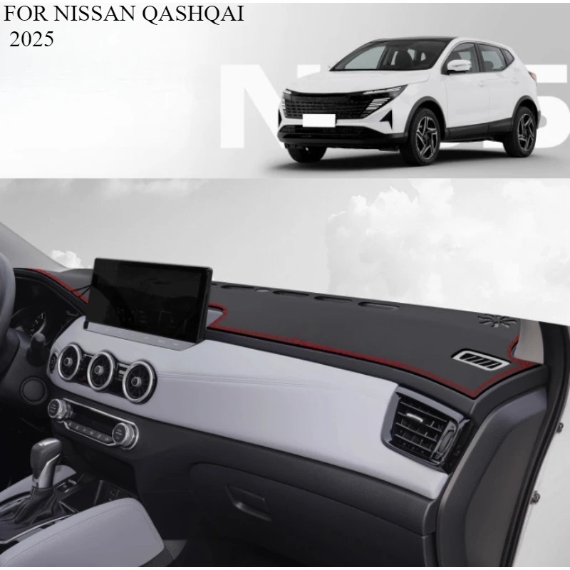 FOR NISSAN QASHQAI 2025  Car Dash Mat Dashmat Dashboard Mat Cover Sun Shade Dash Board Cover Carpet  Accessories