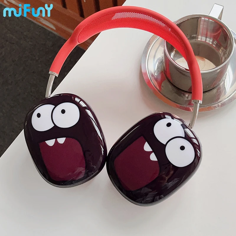 

Оригинальные чехлы Mifuny Airpods Max, черные силиконовые защитные чехлы для наушников Airpods Max Y2K