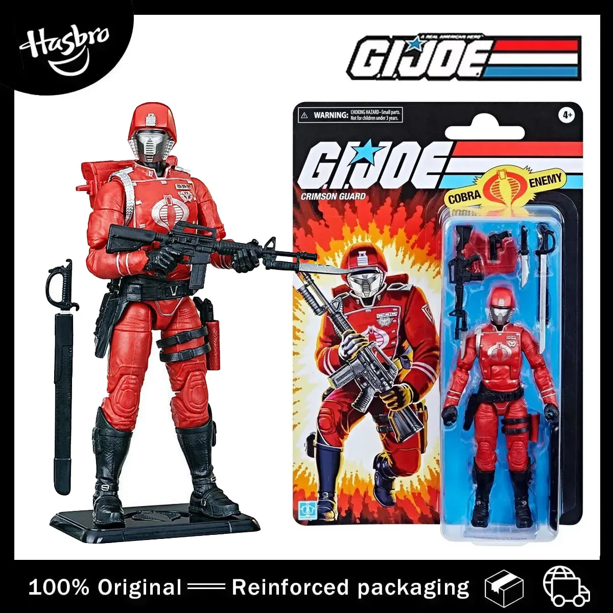 متوفر في المخزون هاسبرو جي. سلسلة جو كلاسيفاد ريترو قرمزي الحرس 15 سنتيمتر عمل الشكل الأصلي نموذج الصبي لعبة هدايا عيد الميلاد