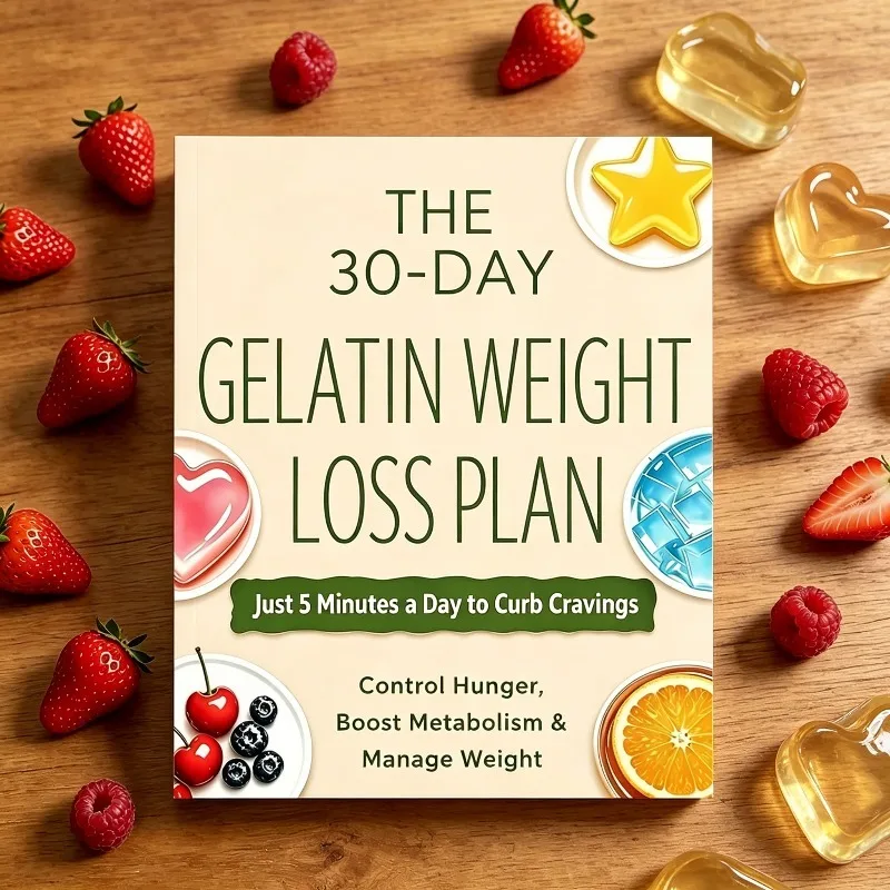 Women's Gelatin Diet Weight Loss Wellness Guide Book for Adult Women 30 Day Healthy Lifestyle Plan view 4