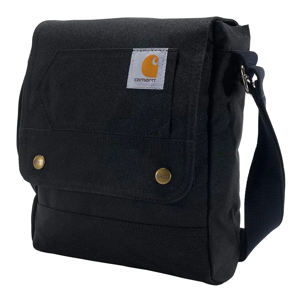 

Crossbody Snap Bag, Durable, Adjustable Crossbody Bag with Flap Over Snap Closure