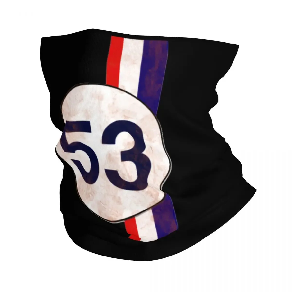 Herbie 53 Classic Racing Car 1963 Circle Logo Bandana Neck Cover Printed Balaclavas Magic Scarf Headwear for Men Women Windproof