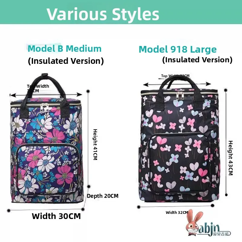 new-large-capacity-shopping-bag-with-handle-aluminum-foil-tin-paper-insulation-preservation-vegetable-buying-cloth-bag-shoppi