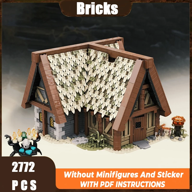 

Exquisite new product MOC building block model Viking's tribal technology modular children's toy DIY assembly set