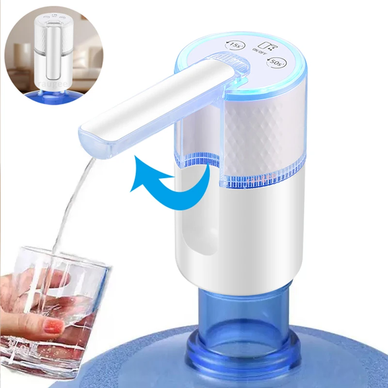 전기 식수 펌프 갤런 음료수용 자동 물병 디스펜서 가정 사무실용 접이식 물병 펌프