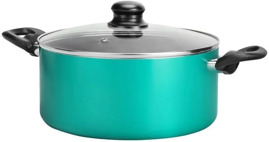 

For Dutch Oven Pot with Tempered Glass Lid 15.35x9.45 4.44qt