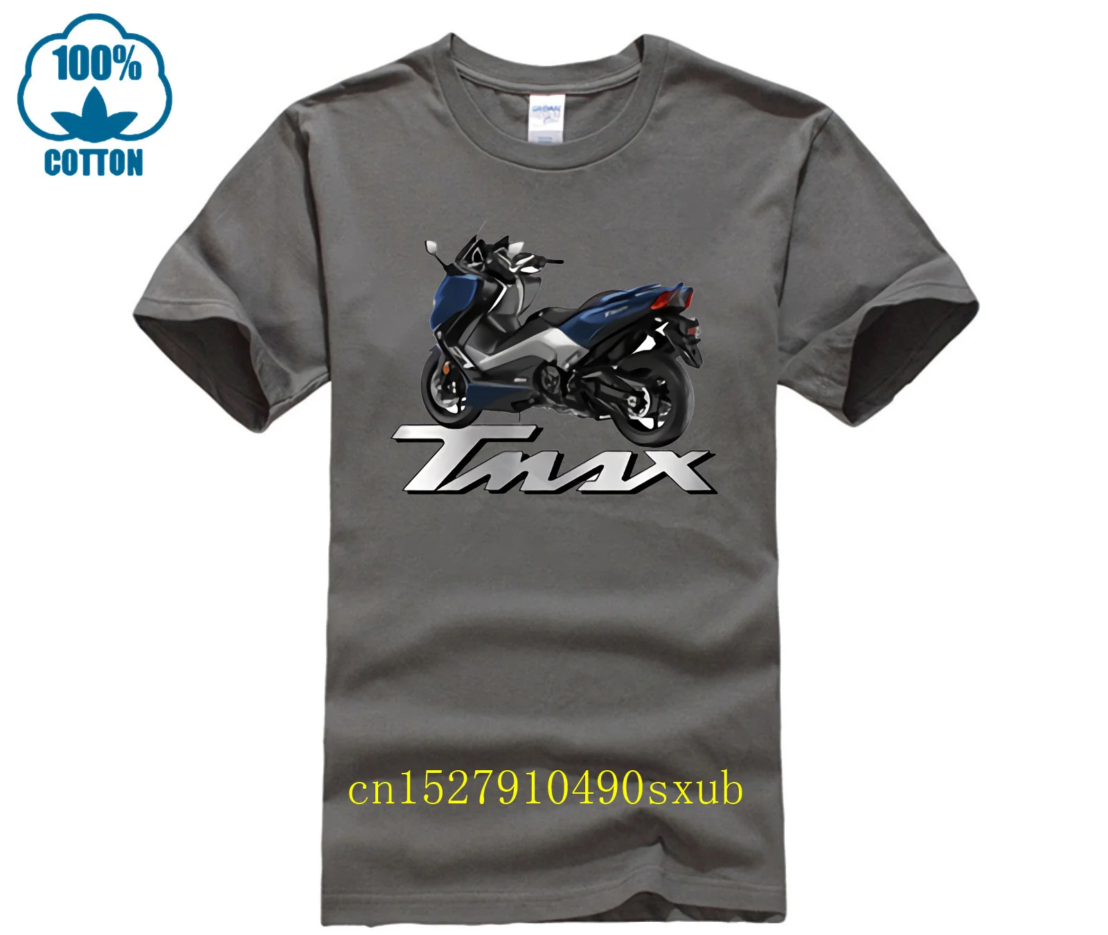 Tmax T-Max 560 Xmax 300 Fanaticism Hot Sale 100% Cotton Men\'s Short Sleeve Tops & Tees Motorcycles T-shirt Shirt