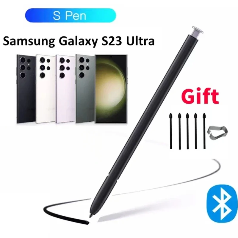 New O riginal S23 Ultra 5G S Pen Stylus For Samsung Galaxy S23Ultra S23U Stylus Mobile Phone Screen Touch Pen Support Bluetooth