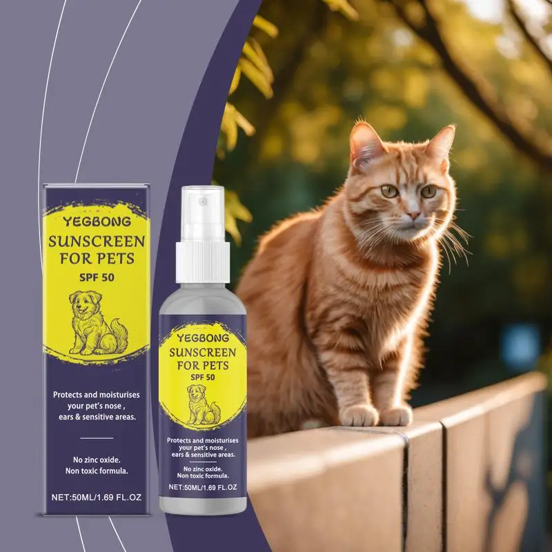 【AB1】Yegbong Dog Cat Pet Protection Spray Mild Ingredients Soothing Cleansing Skin Care Universal Pet Grooming Spray{H}