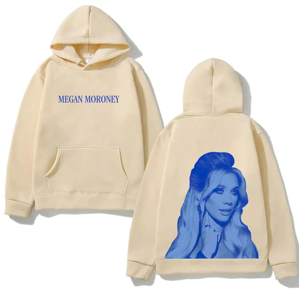 Am I Okay? Face Hoodie 2025 New Megan Moroney Casual Sweatshirt with Pocket Fleece Clothes Unisex Punk Fleece Hoody