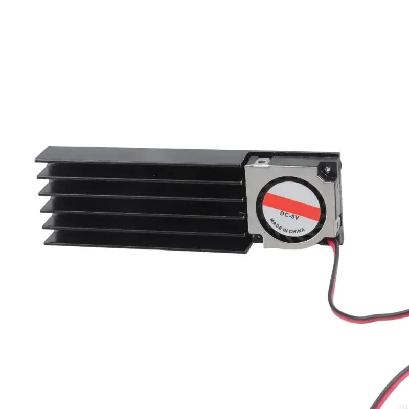 Y5LB 알루미늄 합금 PCIE 용 2 표면 냉각기 M.2 2280 SSD 5V 인터페이스 강화 열 소산 솔루션