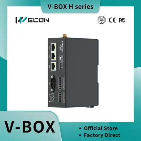 Wecon IIoT Gateway V-BOX H series H-00/H-WF/H-AG