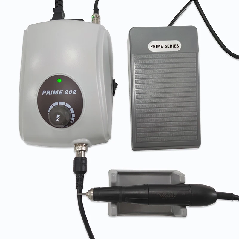 4.8 N.cm High Torque Brushless Micro Motor100W 50000RPM Stepless Speed Rotary Grinder Jewelry Metal PRIME202& Nail Art Polisher