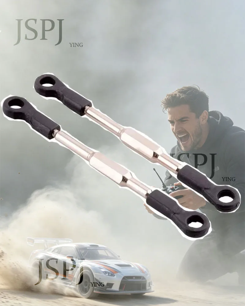 Tiges de direction 60030, pièces de rechange compatibles HSP Windhobby, accessoires de rechange pour camion Buggy RC à l'échelle 1/8, 2 pièces