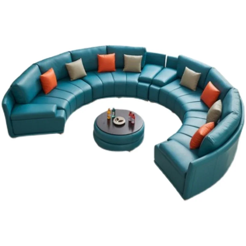 

！@Furniture Factory Living Room Sofas Set Fabric Couch Lounge U Shape Sectional Sofa