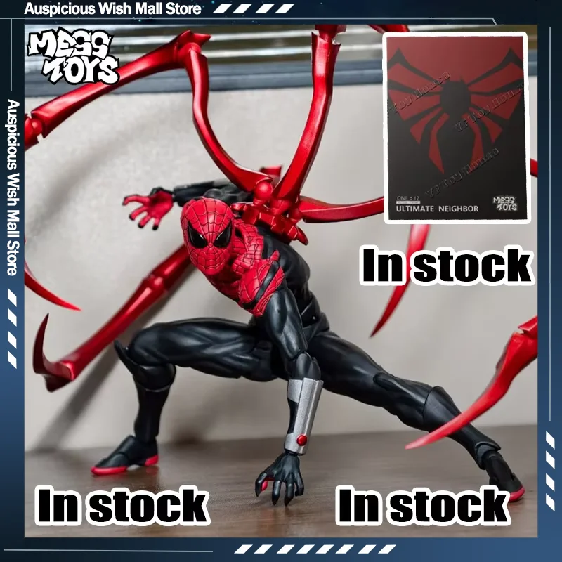 Juguetes Originales de Spider-Man: Superior Spider-Man, Peter Parker, Doctor Octopus, Messtoys, Spiderman Neighbor, Figuras de Acción de Anime, Regalos
