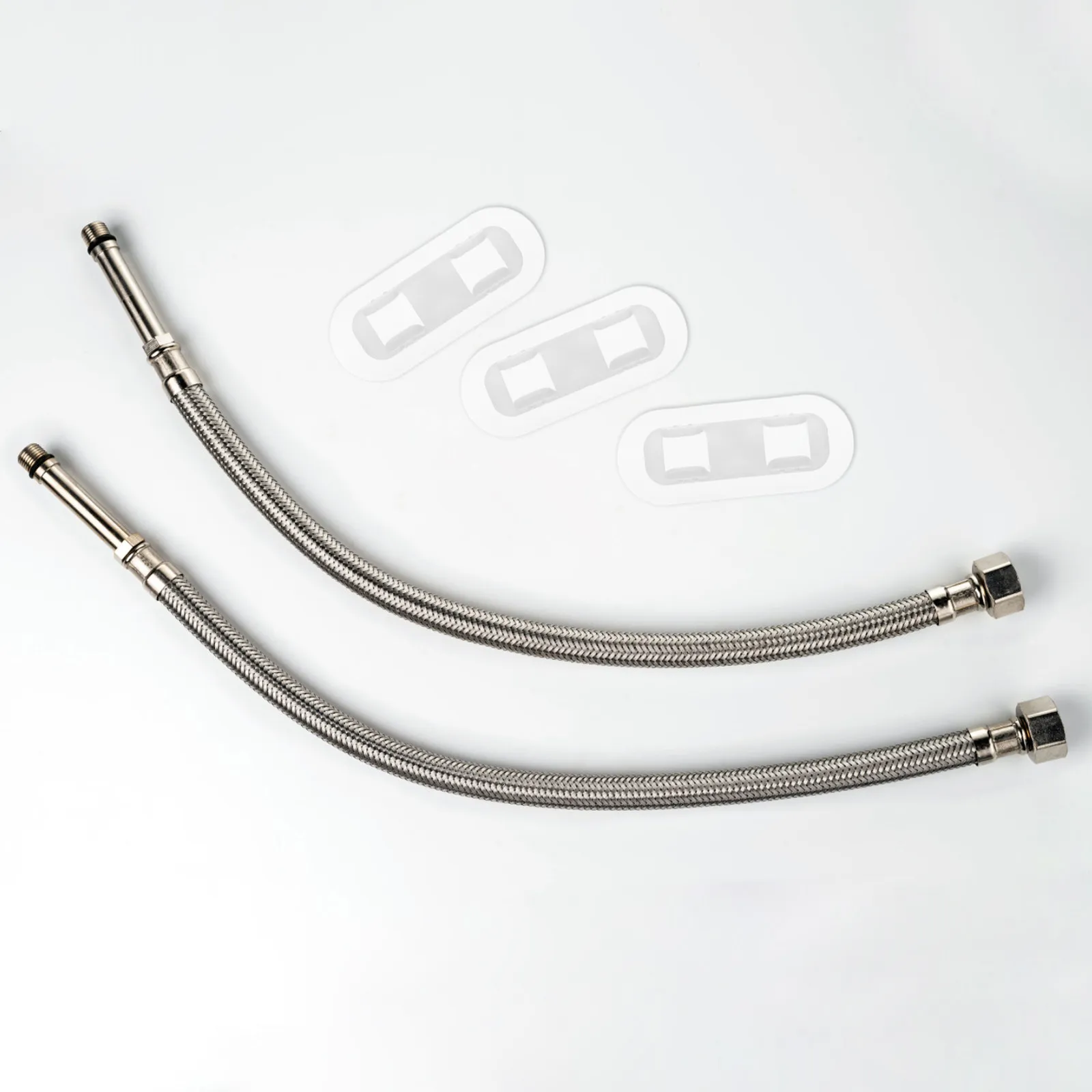 20Pcs Self-Adhesive Pipe Clamp Holder Fixed Buckle 13-16Mm Hose Clips Drainage Pipe Bracket for Washing Machine Repair
