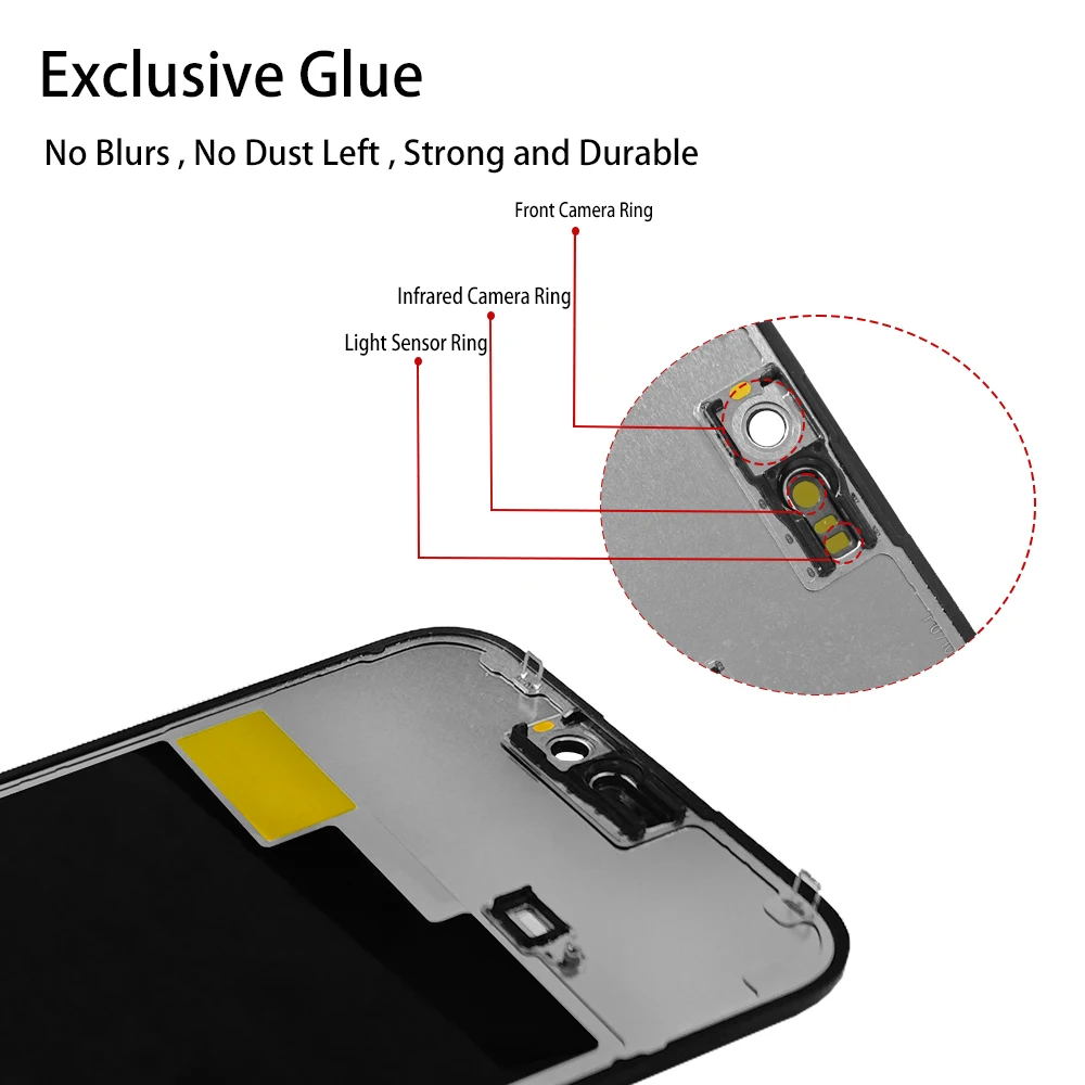 OLED LCD Screen for iPhone 15 Pro 15 Display for iPhone 15 Pro Max 15 Pro Max Replace 3D Touch Screen Assembly with Repair Kit image 5