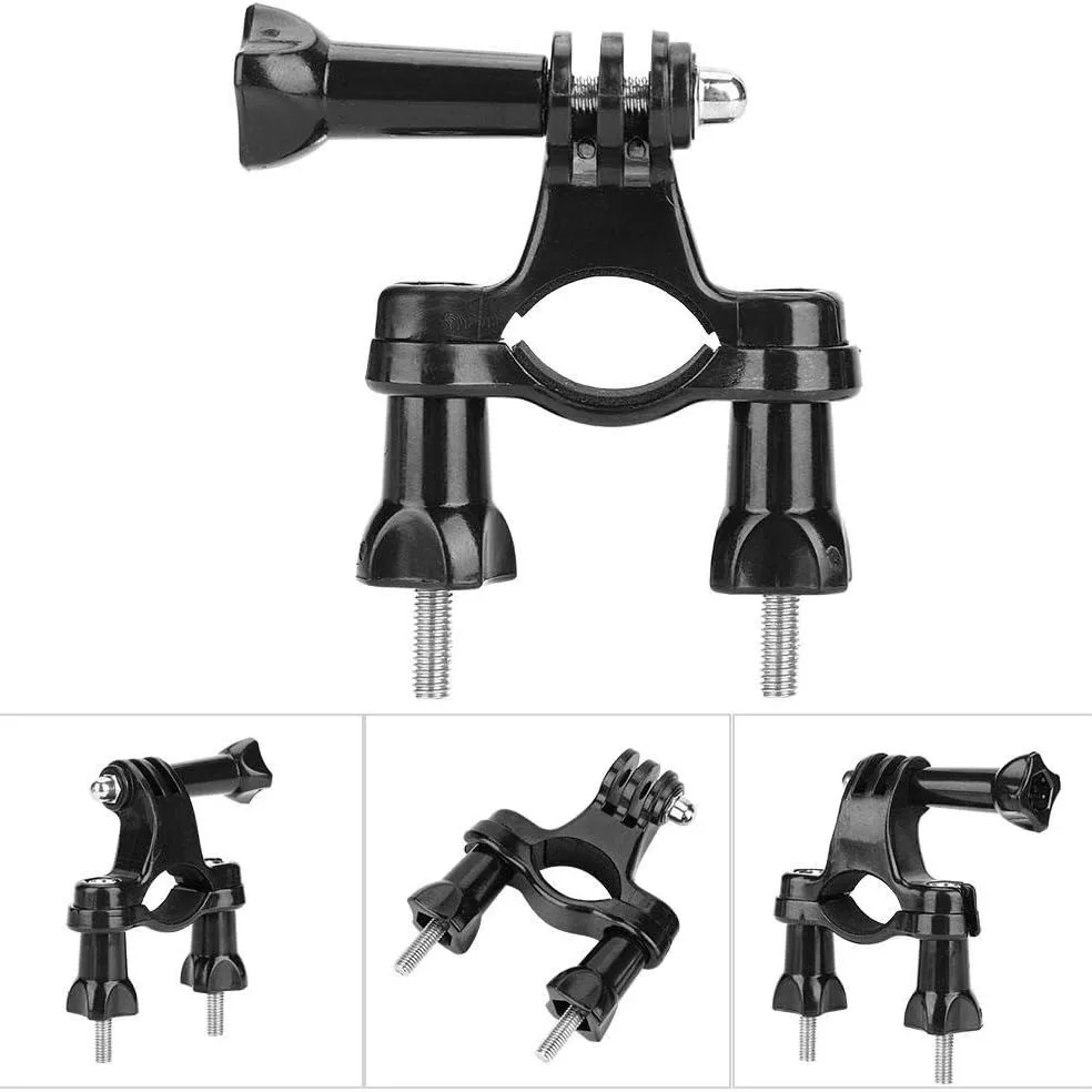 Adjustable Handlebar Bike Bicycle Mount Seatpost Clamp with Metal Screws for Sports Camera Accessories Pivot Arm for Cycling