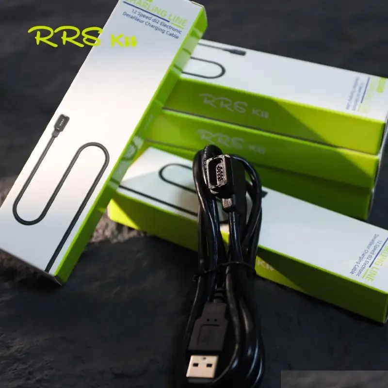 Rrskit Bicycle Battery Charging Cable 4-Pin For Shimano 12 Speed Transmission R9270 R9250 R8170 R8150 R7170 RX825 USB/Type-c