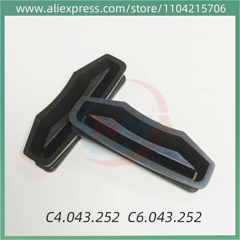 

10 шт., резиновые детали для офсетной печатной машины лучшего качества, уплотнение C4.043.252 C6.043.252 для прокладки Heidelberg 72x23 мм