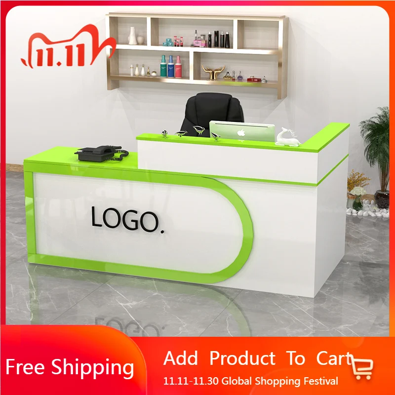 

Design Modern Reception Desks Shop Bar Luxury Beauty Restaurant Executive Reception Desks Company Scrivania Lounge Furniture